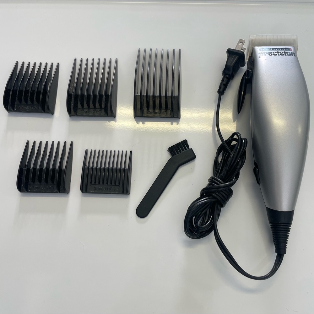 Remington Precision Cut Clipper set with 6 Guides - Men Grooming